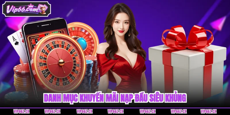 Danh mục Khuyến mãi Vip66 nạp đầu siêu khủng